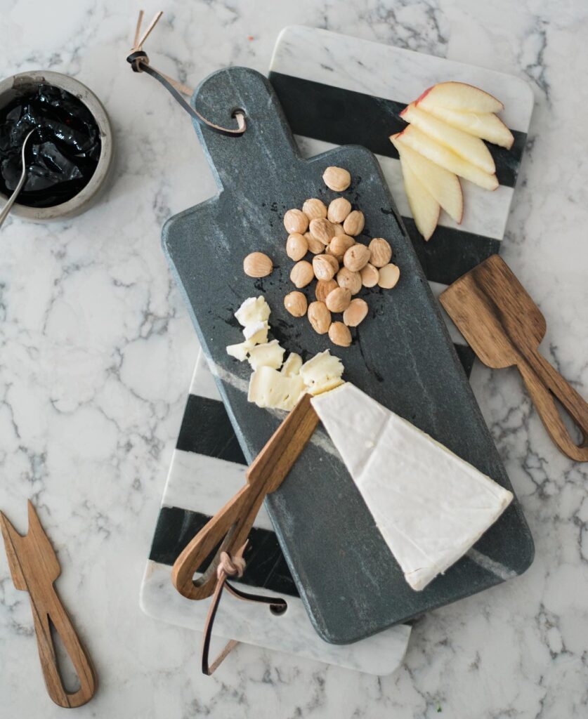 Support Local Business by popular Nashville life and style blog, Hello Happiness: image of Stevie Collective marble boards. 