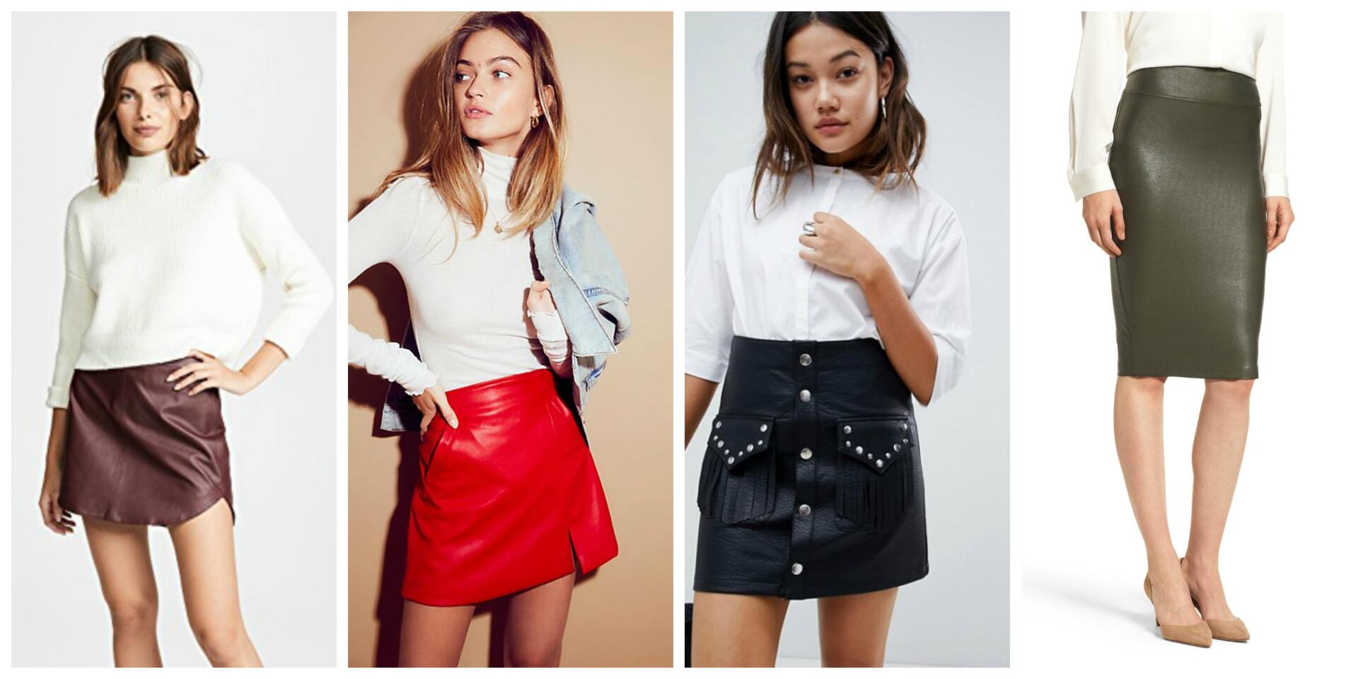 Leather Skirt Love... And Why You Need One | Hello! Happiness
