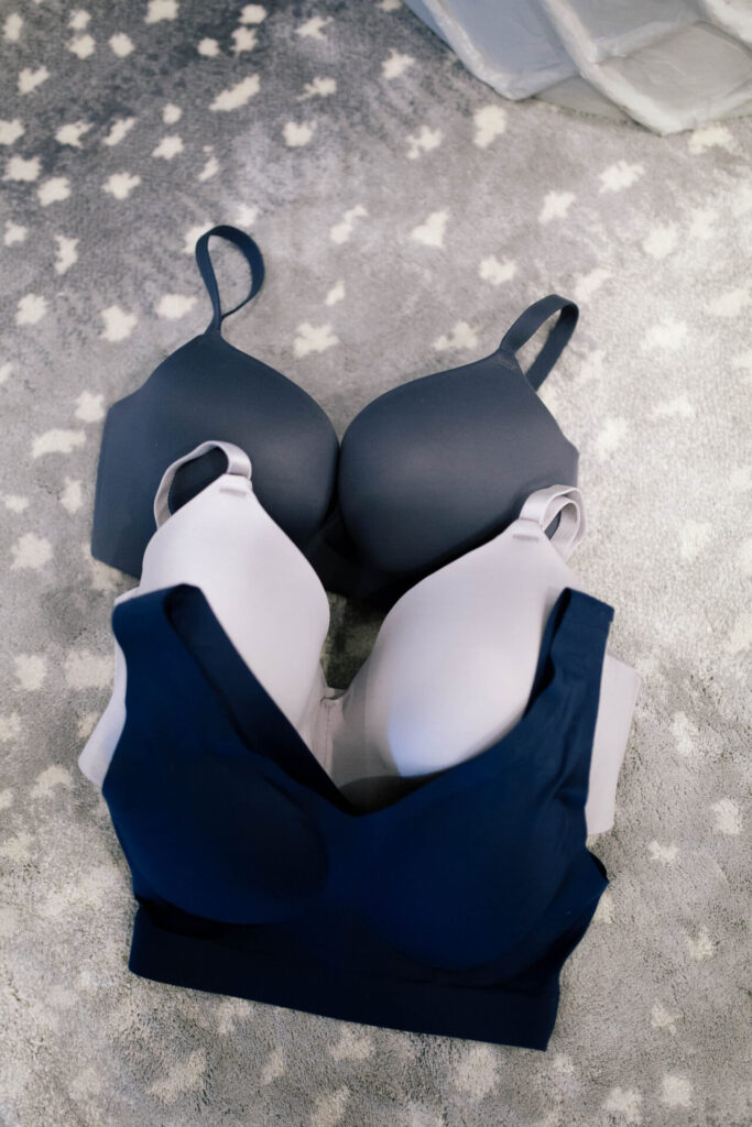 Soma Bras Review by popular Nashville fashion blog, Hello Happiness: image of Some Enbliss wireless bralettes. 
