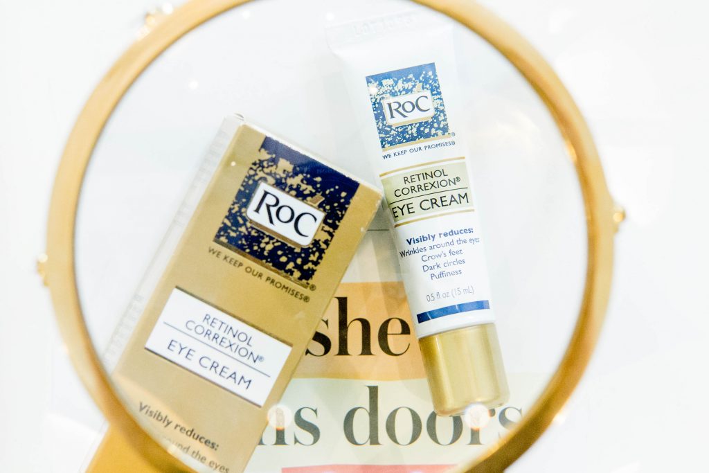 The Friday Five...by popular Nashville life and style blog, Hello Happiness: image of a Roc Retinol Correxion Eye Cream.