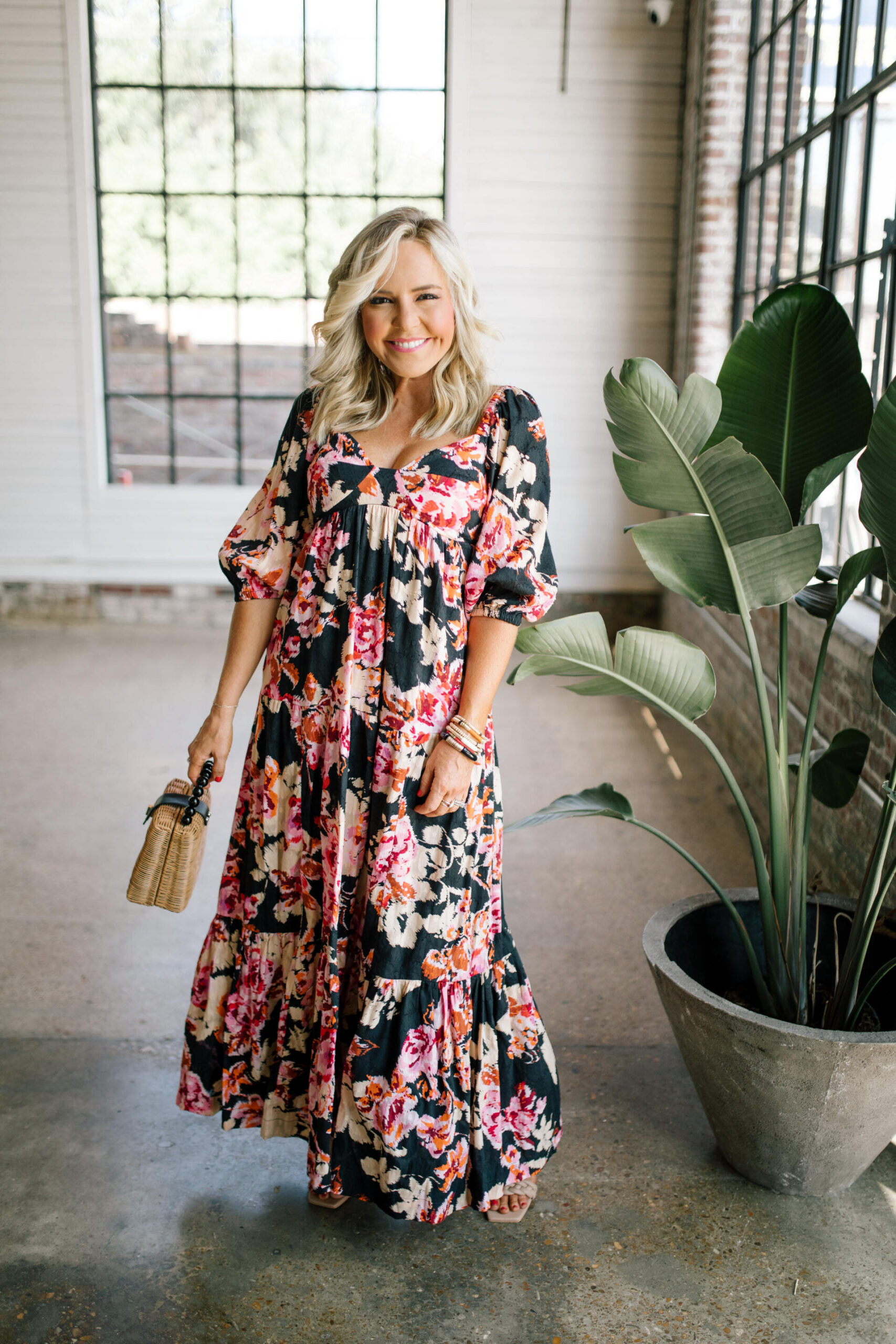 3 Ways to Wear a Floral Maxi – Natalie Borton Blog  Floral maxi dress  outfit, Long dress outfits, Floral dress outfits
