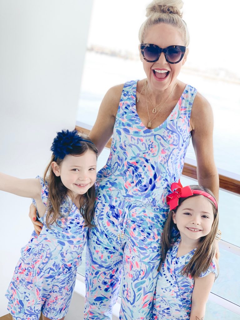 Hip Hip Hooray... The Lilly After Party Sale is Here! by popular Nashville fashion blog, Hello Happiness: image of a woman wearing a Lilly Pulitzer Paulina jumpsuit.  