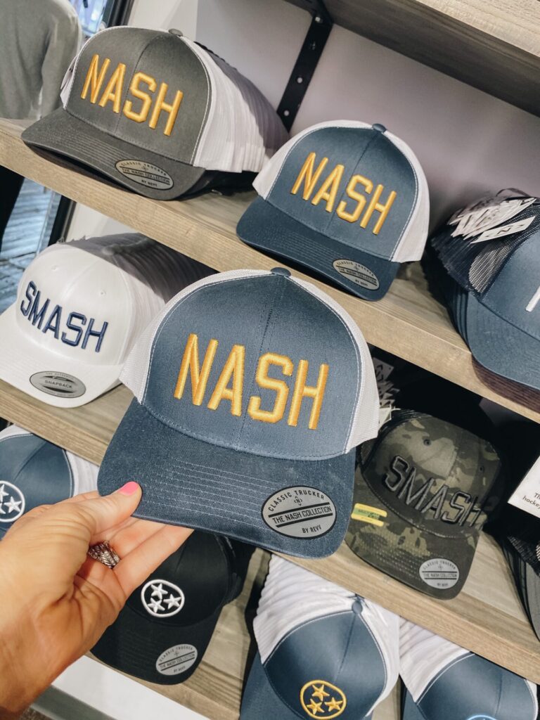 Small Shops by popular Nashville life and style blog, Hello Happiness: image of a NASH collection baseball hat. 