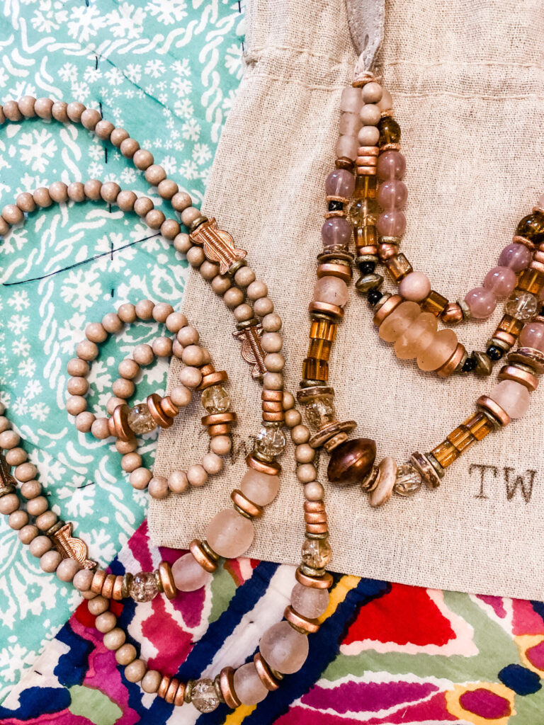 Support Local Business by popular Nashville life and style blog, Hello Happiness: image of Twine and Twig necklaces. 