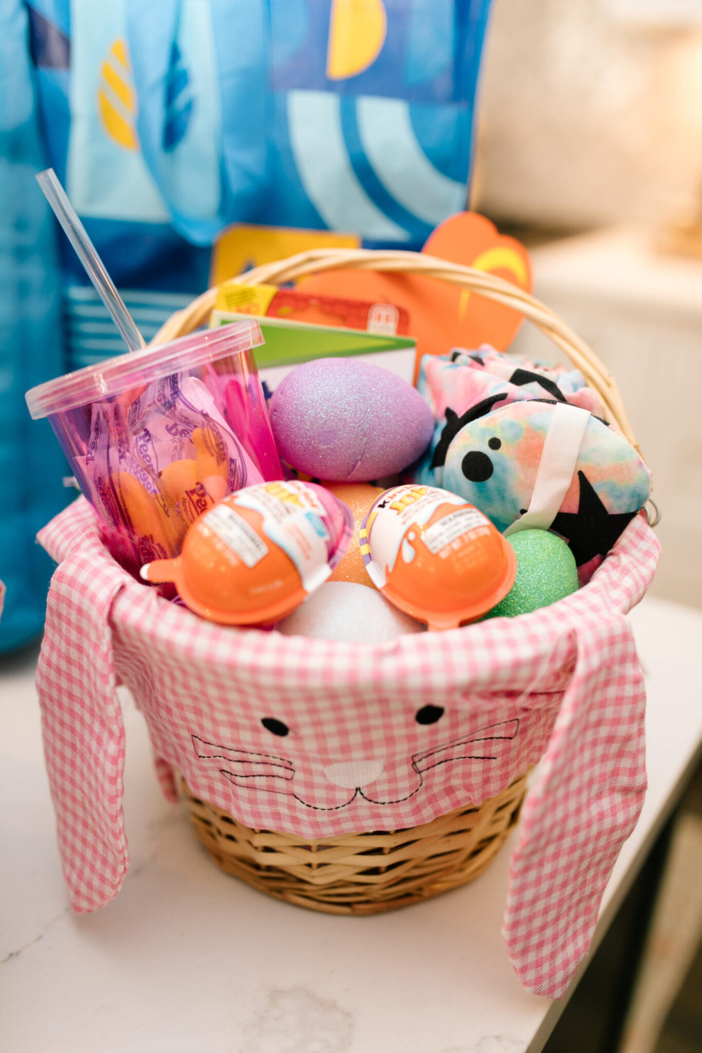 Bunny Hind End Easter Basket Assorted