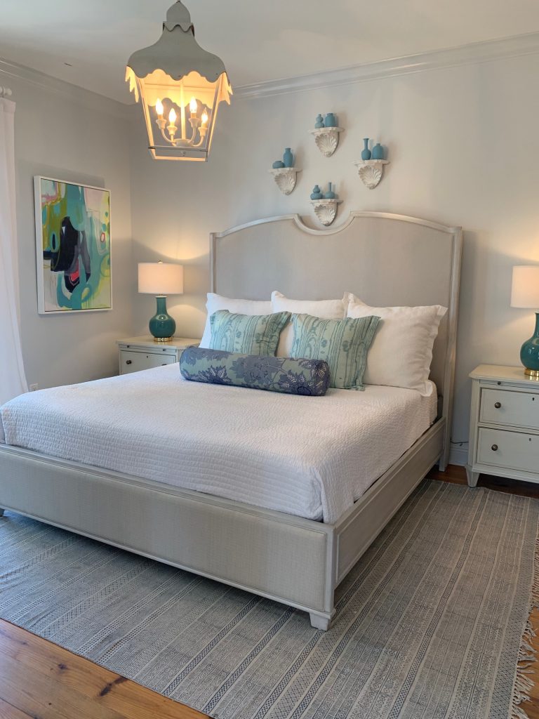 Finding Our Dream Home Away From Home... Rosemary Beach Realty by popular Nashville travel blog, Hello Happiness: image of a bedroom.