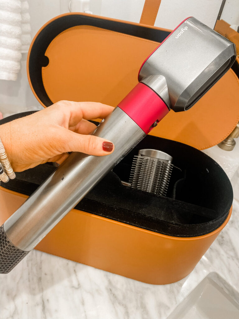 2020 Favorites by popular Nashville life and style blog, Hello Happiness: image of Dyson Air wrap styler. 