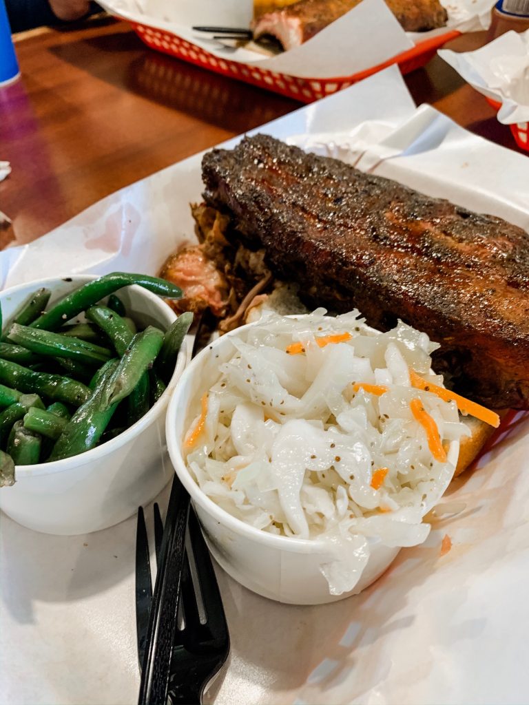 Meet Me for a Weekend in St. Louis | The Perfect Family Getaway by popular travel blog, Hello Happiness: image of Pappy's Smokehouse.