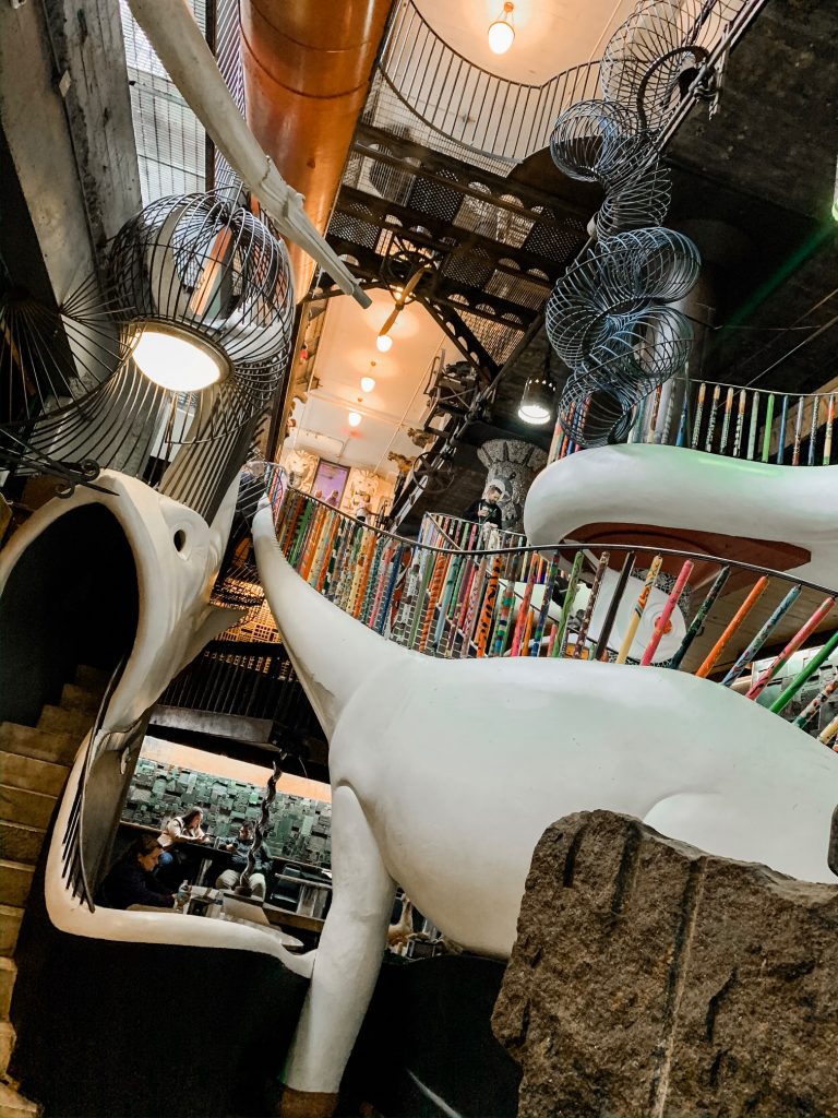 Meet Me for a Weekend in St. Louis | The Perfect Family Getaway by popular travel blog, Hello Happiness: image of the interior of the St. Louis City Museum.