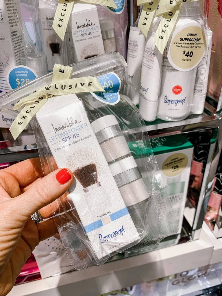 It's LIVE, The 2019 Nordstrom Anniversary Sale... First Look Favs + Dressing Room Diaries by popular Nashville fashion blog, Hello Happiness: image of Supergoop Invinsible Powder and Refill Set.