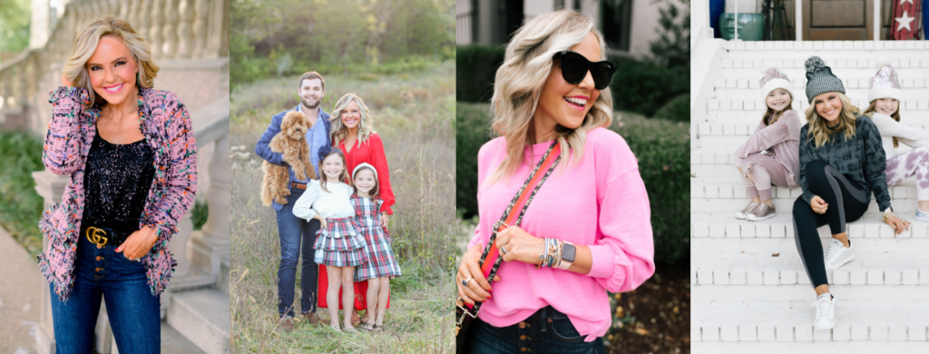 Word of the Year by popular Nashville lifestyle blog, Hello Happiness: collage image of Natasha Stoneking and her family. 
