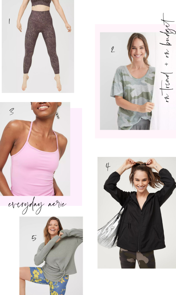 Aerie Clothing Everyday Essentials featured by top Nashville fashion blogger, Hello Happiness