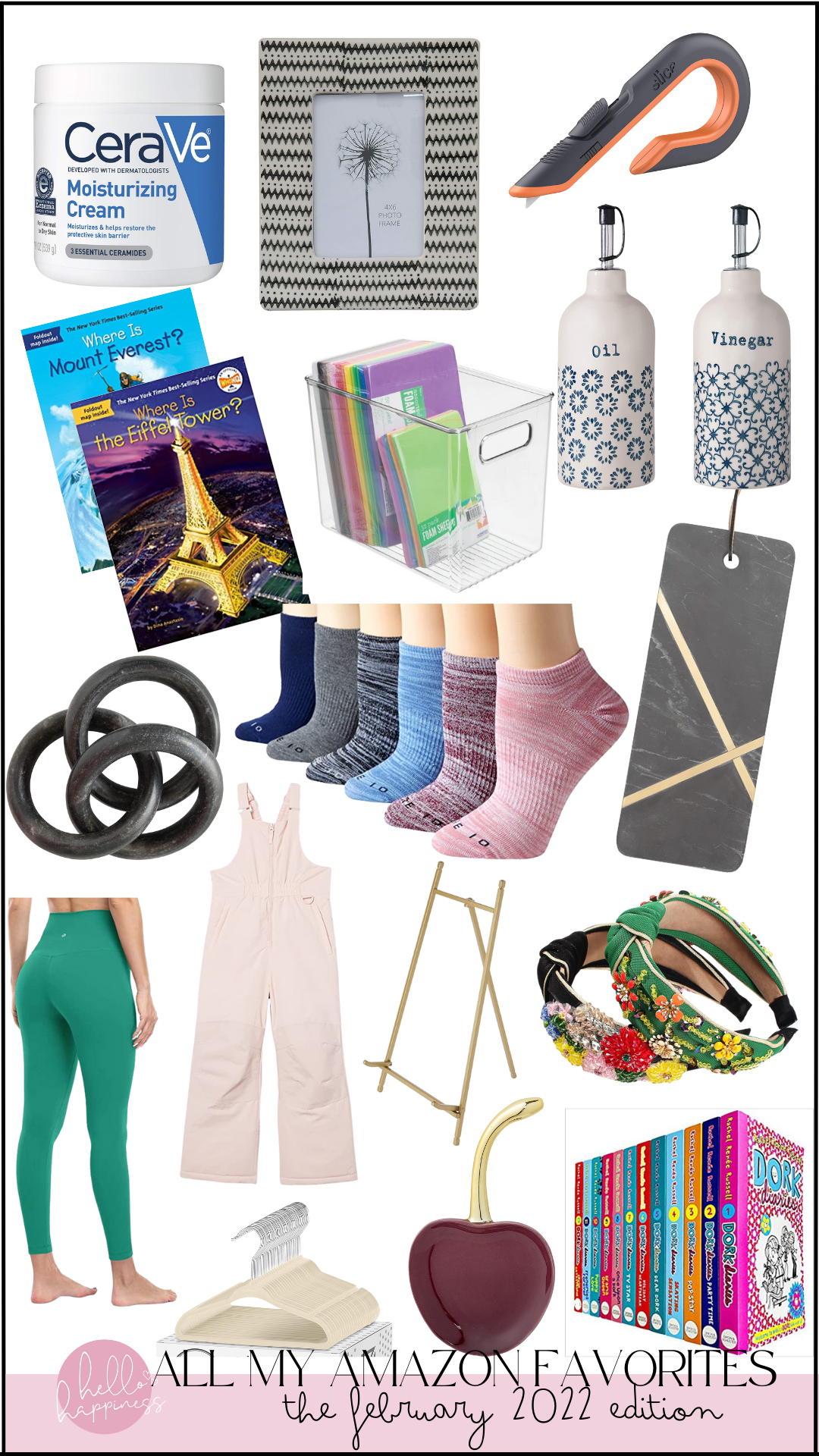 february amazon favorites by top Nashville lifestyle blogger, hello hapiness