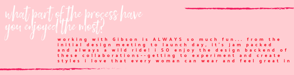 Gibsonlook by popular Nashville fashion blog, Hello Happiness: image of a Gibsonlook customer quote. 