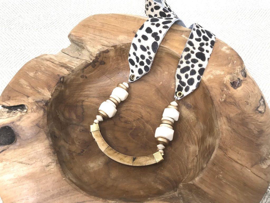 Shop Small Saturday 2019 by popular Nashville life and style blog, Hello Happiness: image of Kirstin Fast Limited necklace.