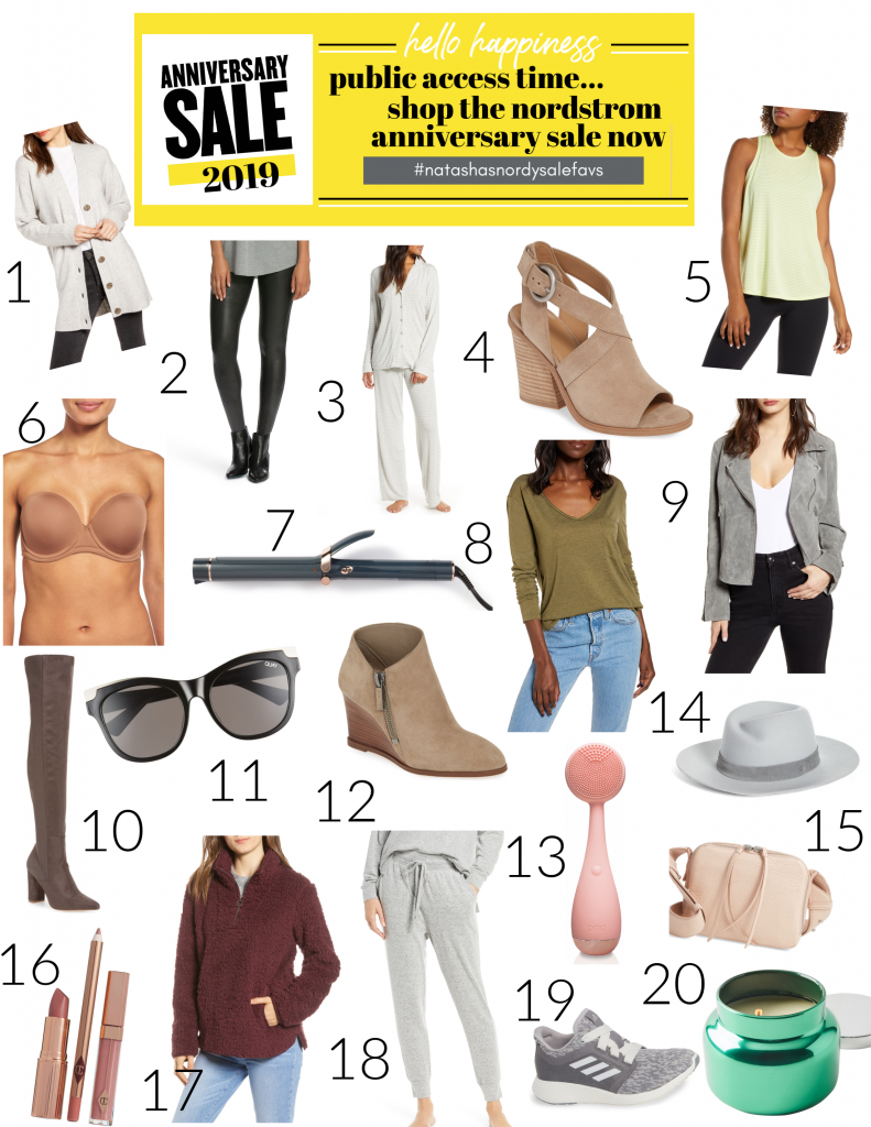 It's Public Access Time for the Nordstrom Anniversary Sale by popular Nashville fashion blog, Hello Happiness: collage images of items still available for the Nordstrom Anniversary Sale public access.