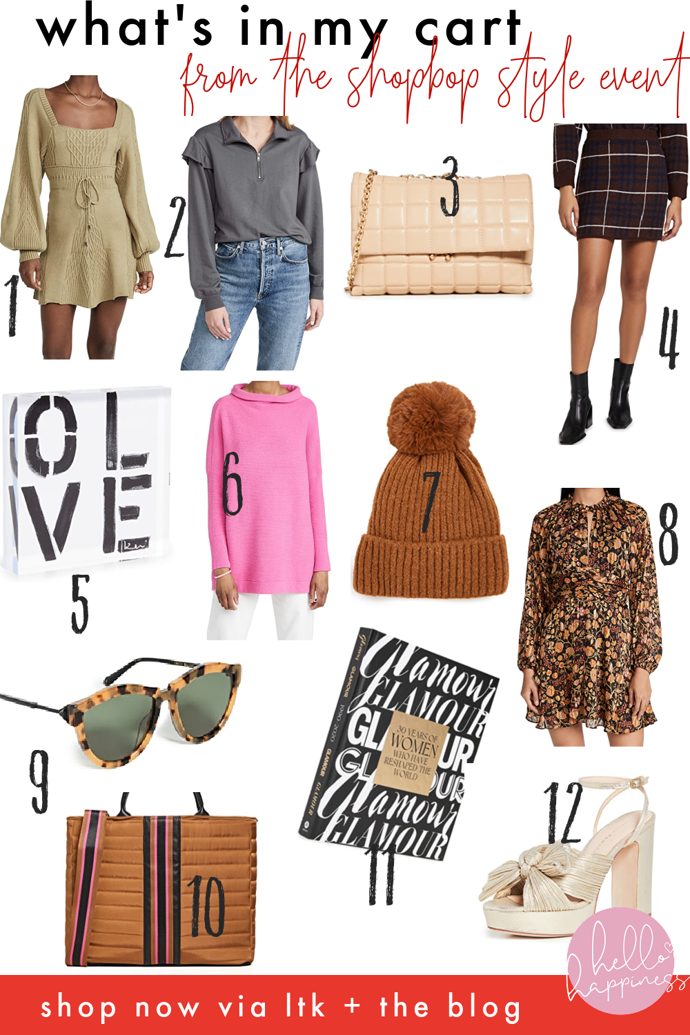 Shopbop Sale Favorites featured by top Nashville fashion blogger, Hello Happiness.