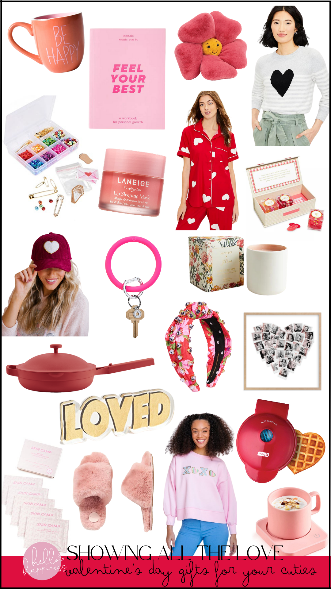 valentines day gifts for her featured by top Nashville lifestyle blogger, Hello Happiness